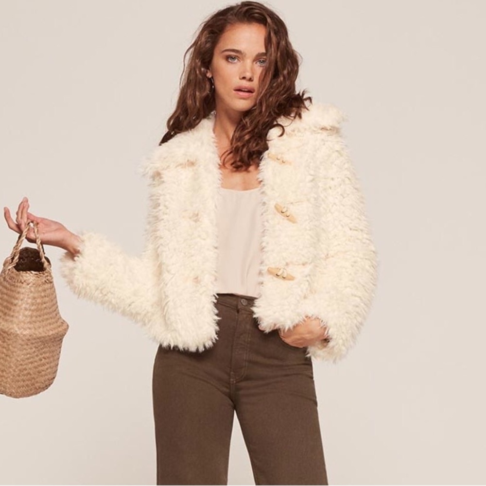 Reformation Teddy Coat